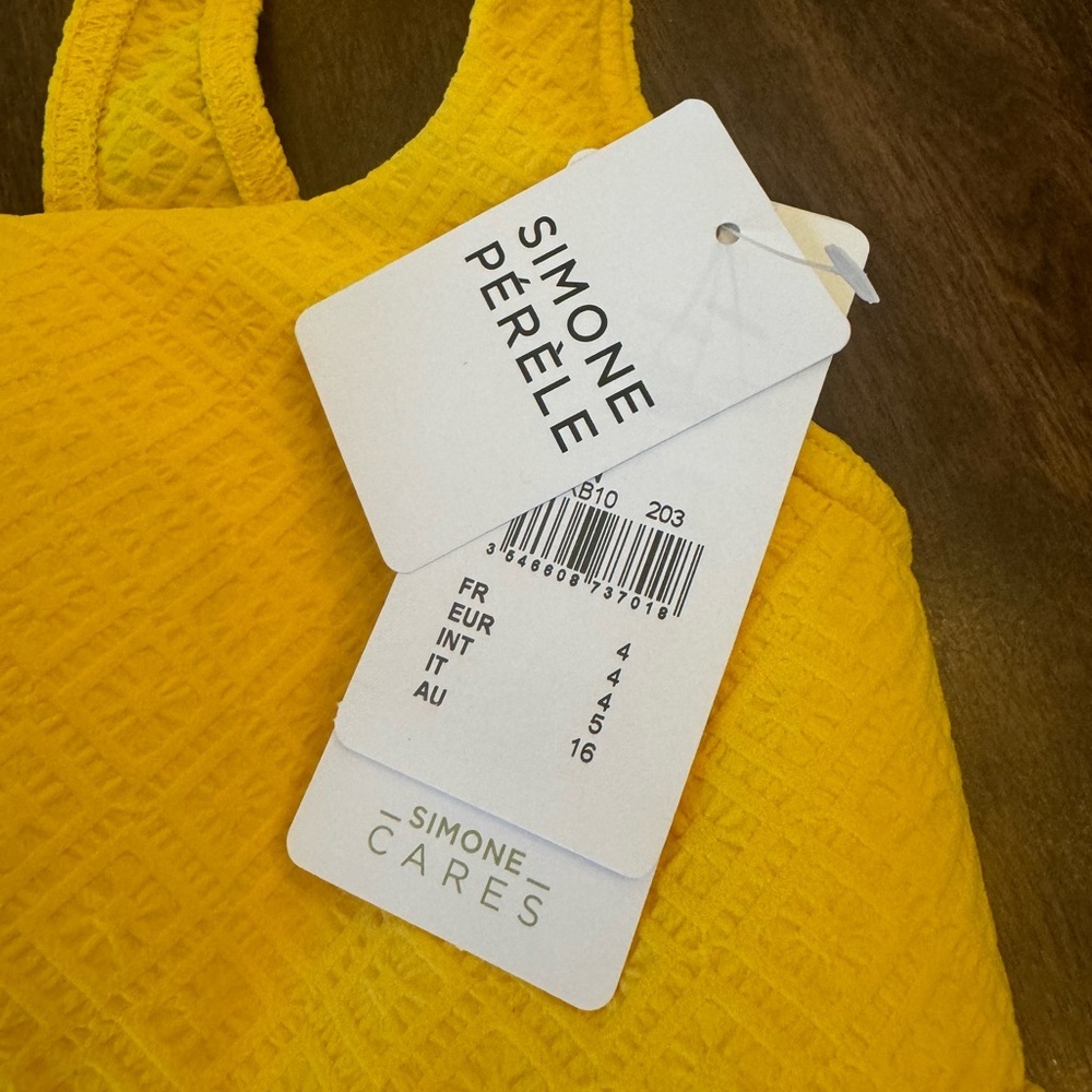 NWT! Simone Perele DUNE Wireless One-Piece, sz 10 - Picture 6 of 8